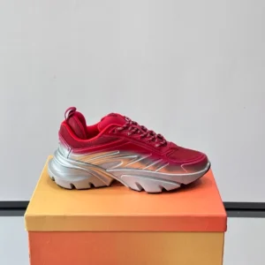 Dior B44 Blade Sneaker Gradient Red and Silver-Tone - DS161