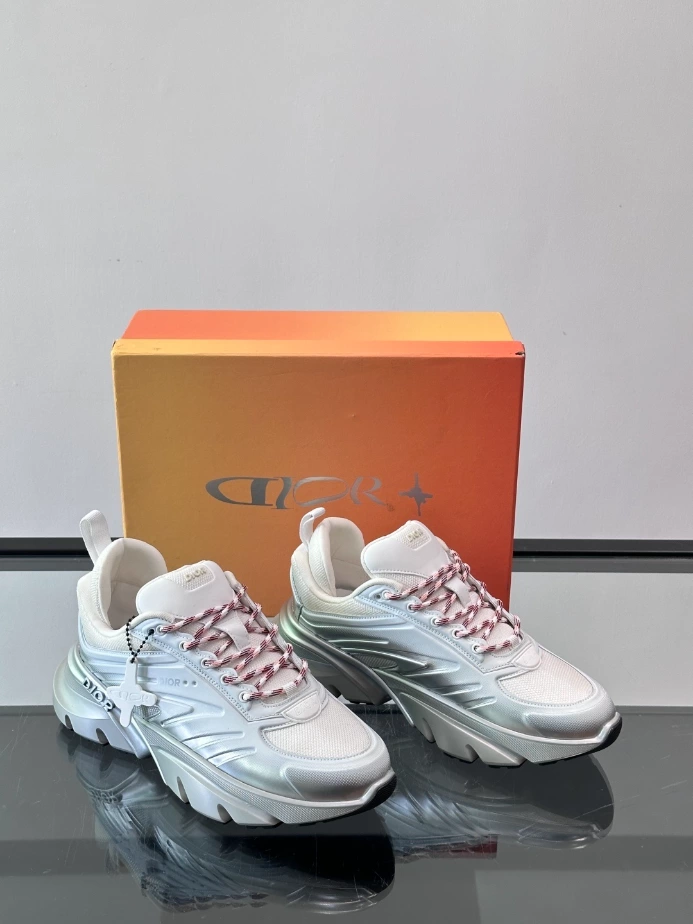 Dior B44 Blade Sneaker Gradient White and Silver-Tone - DS162