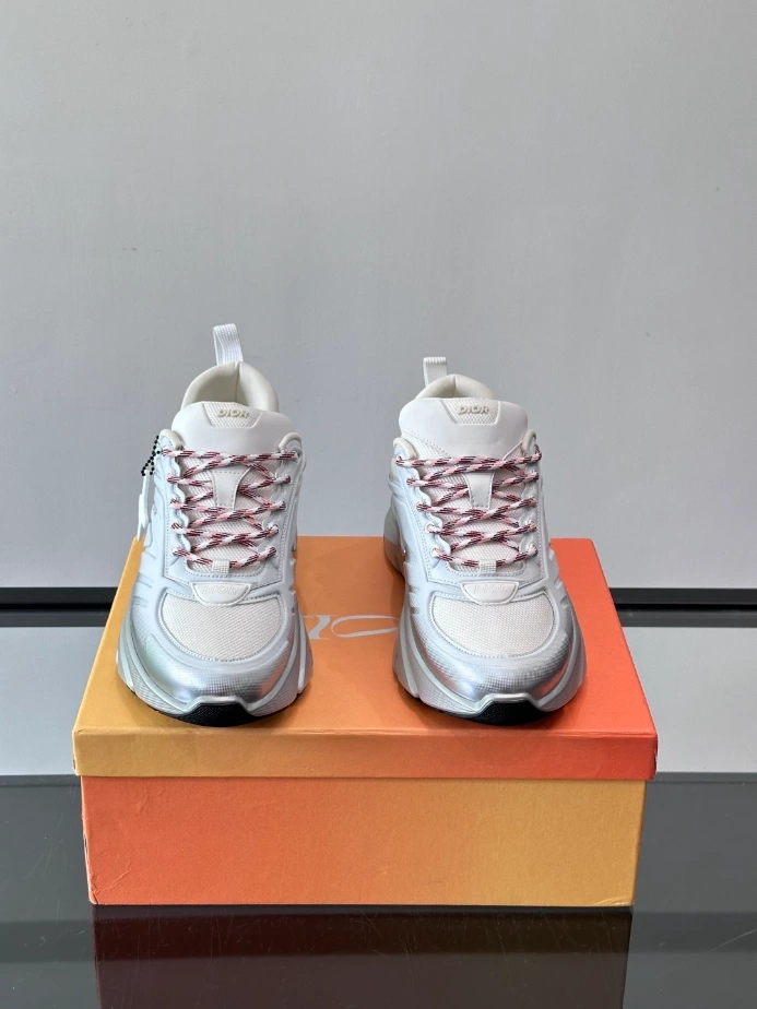 Dior B44 Blade Sneaker Gradient White and Silver-Tone - DS162