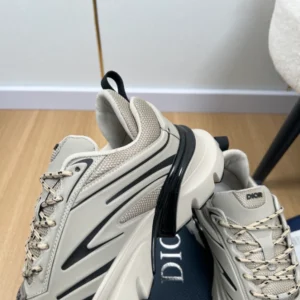 Dior B44 Blade Sneaker White Technical Mesh and Beige Technical Fabric - DS172