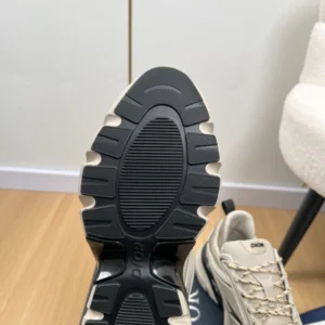 Dior B44 Blade Sneaker White Technical Mesh and Beige Technical Fabric - DS172