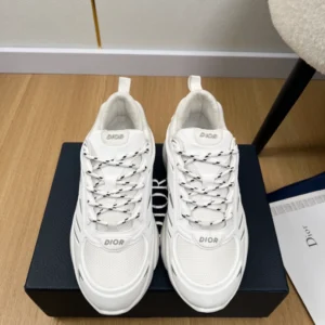Dior B44 Blade Sneaker White Technical Mesh and White Technical Fabric - DS170