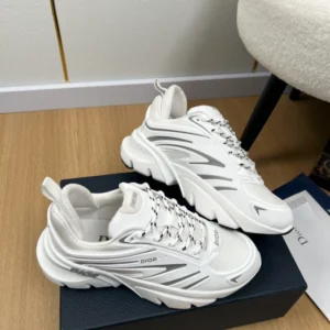 Dior B44 Blade Sneaker White Technical Mesh and White Technical Fabric - DS170