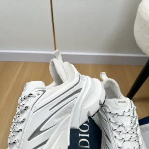Dior B44 Blade Sneaker White Technical Mesh and White Technical Fabric - DS170