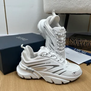 Dior B44 Blade Sneaker White Technical Mesh and White Technical Fabric - DS170