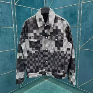 Louis Vuitton Damoflage Classic Denim Jacket - LK62