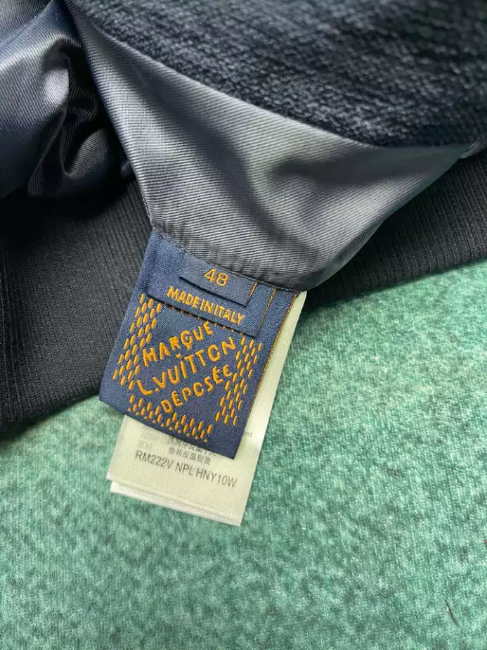 Louis Vuitton Denim Velvet Souvenir Jacket - LK49