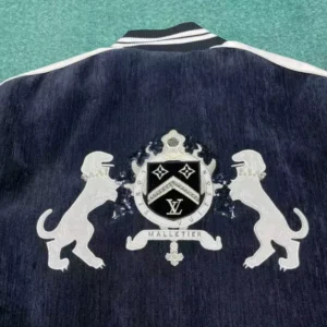 Louis Vuitton Denim Velvet Souvenir Jacket - LK49