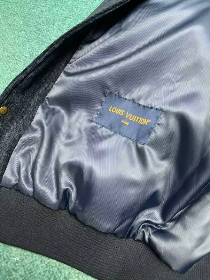 Louis Vuitton Denim Velvet Souvenir Jacket - LK49