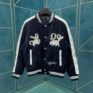 Louis Vuitton Denim Velvet Souvenir Jacket - LK49