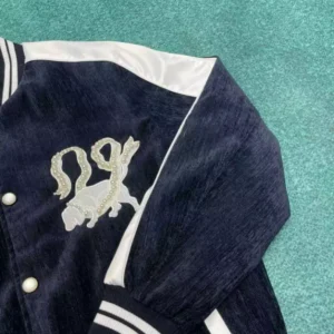 Louis Vuitton Denim Velvet Souvenir Jacket - LK49