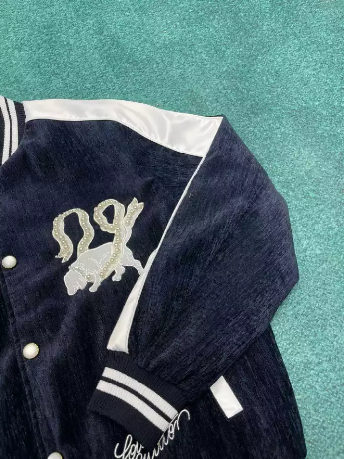 Louis Vuitton Denim Velvet Souvenir Jacket - LK49