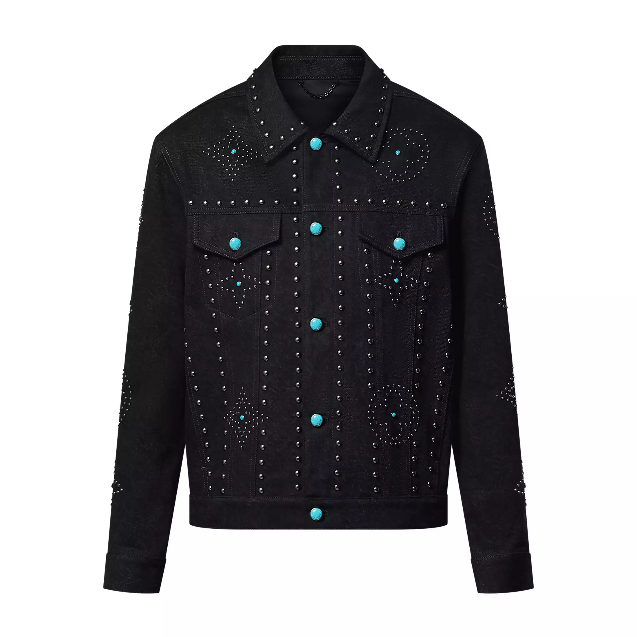 Louis Vuitton Embroidered Denim Jacket - LK53