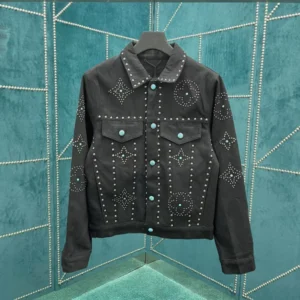 Louis Vuitton Embroidered Denim Jacket - LK53