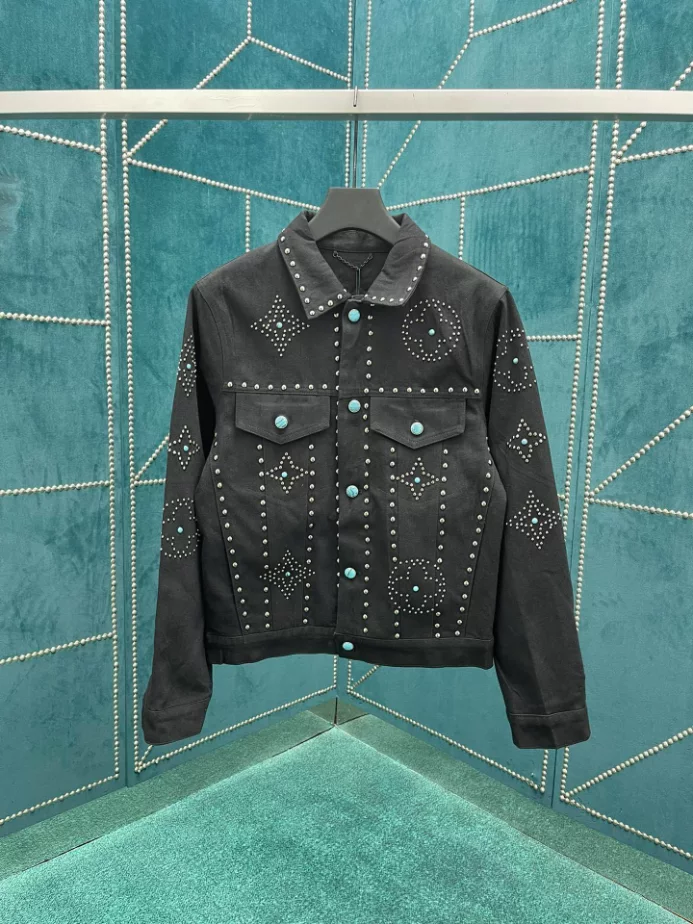 Louis Vuitton Embroidered Denim Jacket - LK53