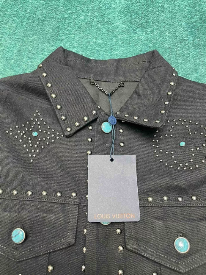 Louis Vuitton Embroidered Denim Jacket - LK53