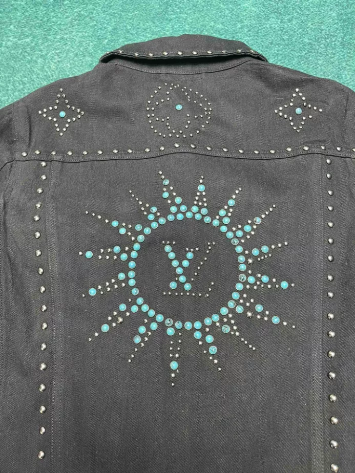 Louis Vuitton Embroidered Denim Jacket - LK53
