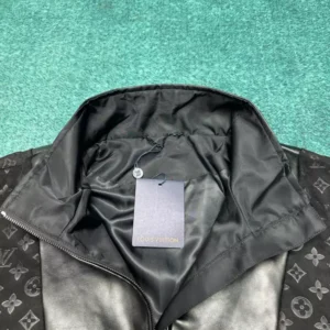 Louis Vuitton Leather Mix Track Top - LK40