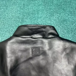 Louis Vuitton Leather Mix Track Top - LK40