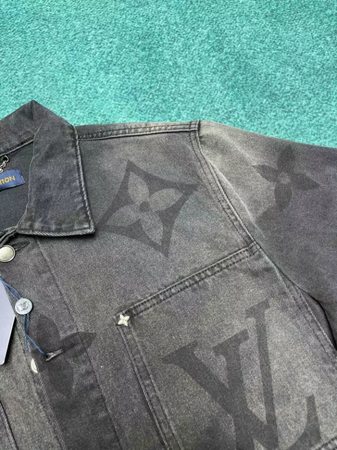 Louis Vuitton Monogram Denim Blouson - LK54