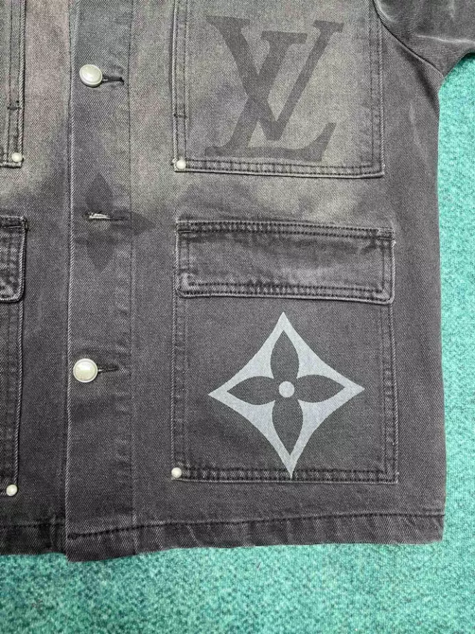 Louis Vuitton Monogram Denim Blouson - LK54