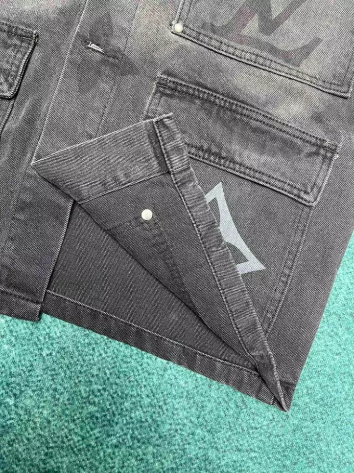 Louis Vuitton Monogram Denim Blouson - LK54