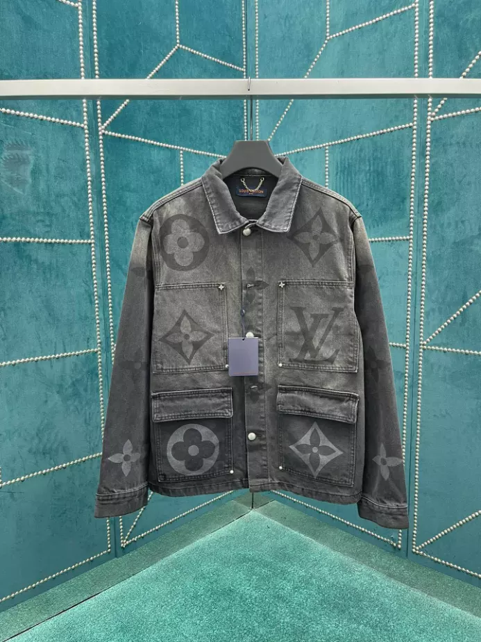 Louis Vuitton Monogram Denim Blouson - LK54