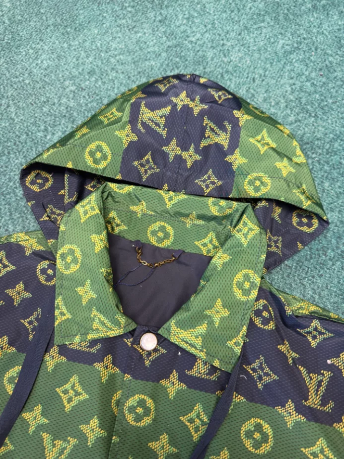 Louis Vuitton Monogram Printed Coach Jacket - LK52