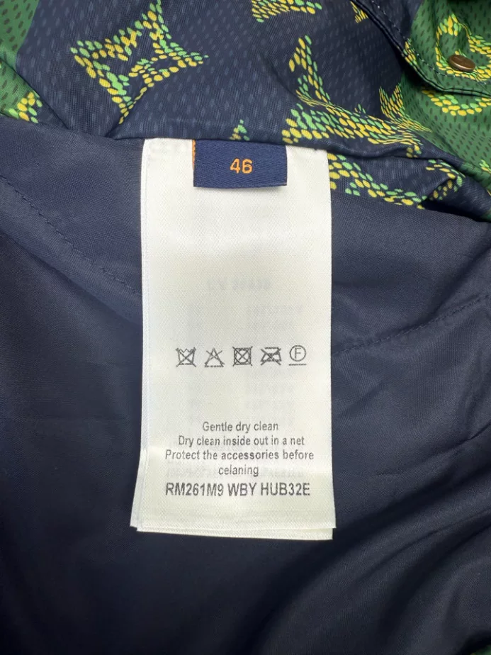 Louis Vuitton Monogram Printed Coach Jacket - LK52