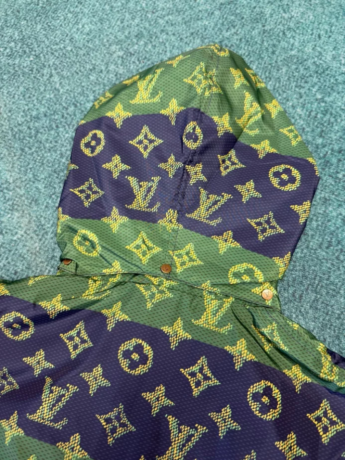 Louis Vuitton Monogram Printed Coach Jacket - LK52