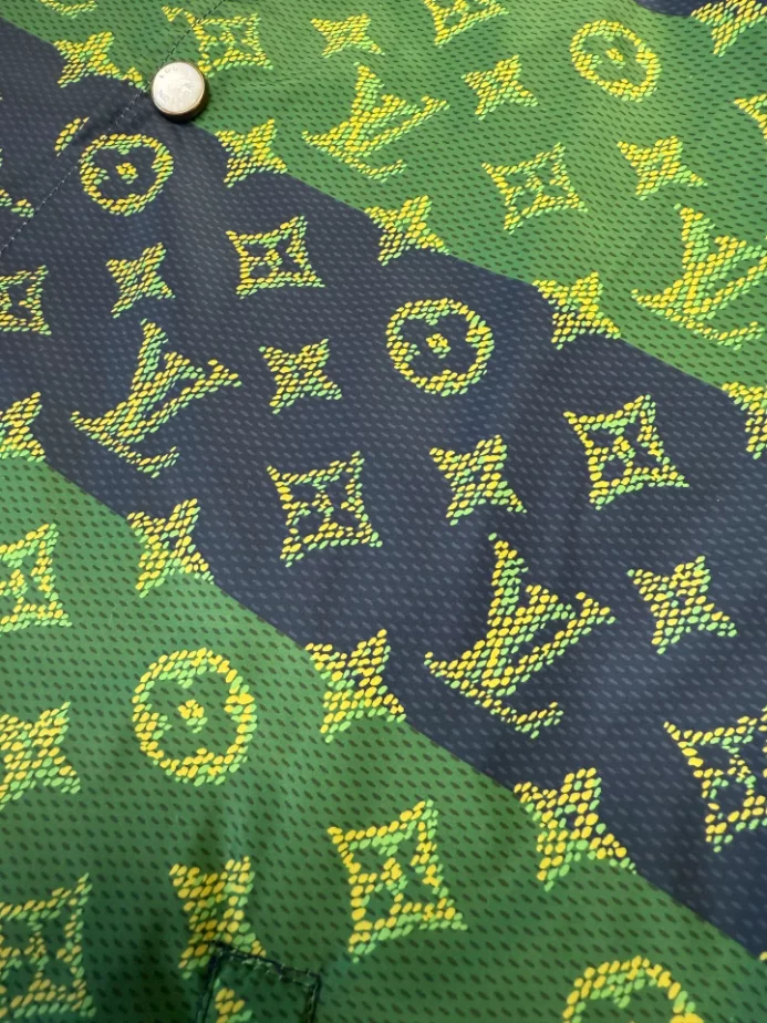 Louis Vuitton Monogram Printed Coach Jacket - LK52