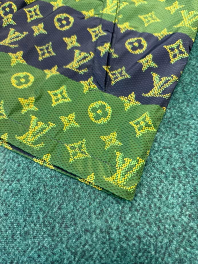 Louis Vuitton Monogram Printed Coach Jacket - LK52