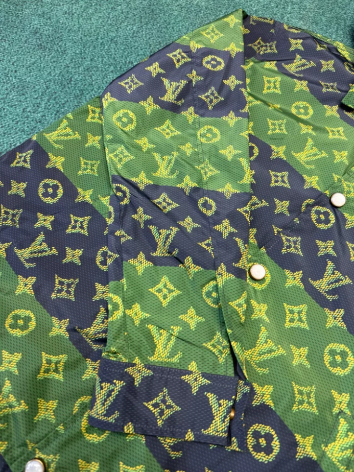 Louis Vuitton Monogram Printed Coach Jacket - LK52