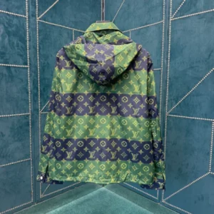 Louis Vuitton Monogram Printed Coach Jacket - LK52