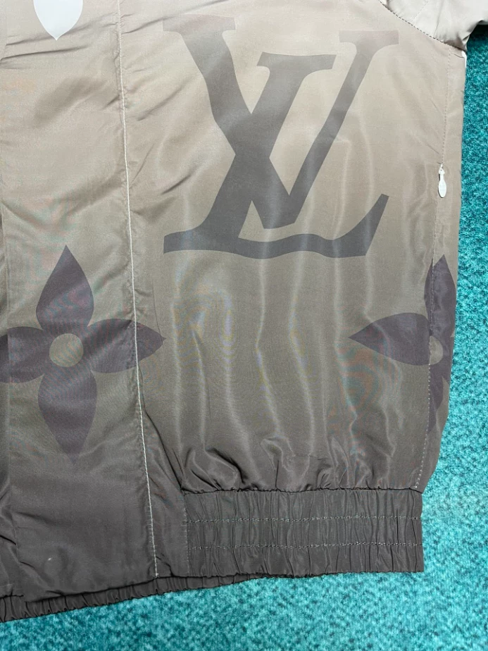 Louis Vuitton Monogram Printed Light Nylon Windbreaker - LK47