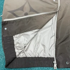 Louis Vuitton Monogram Printed Light Nylon Windbreaker - LK47