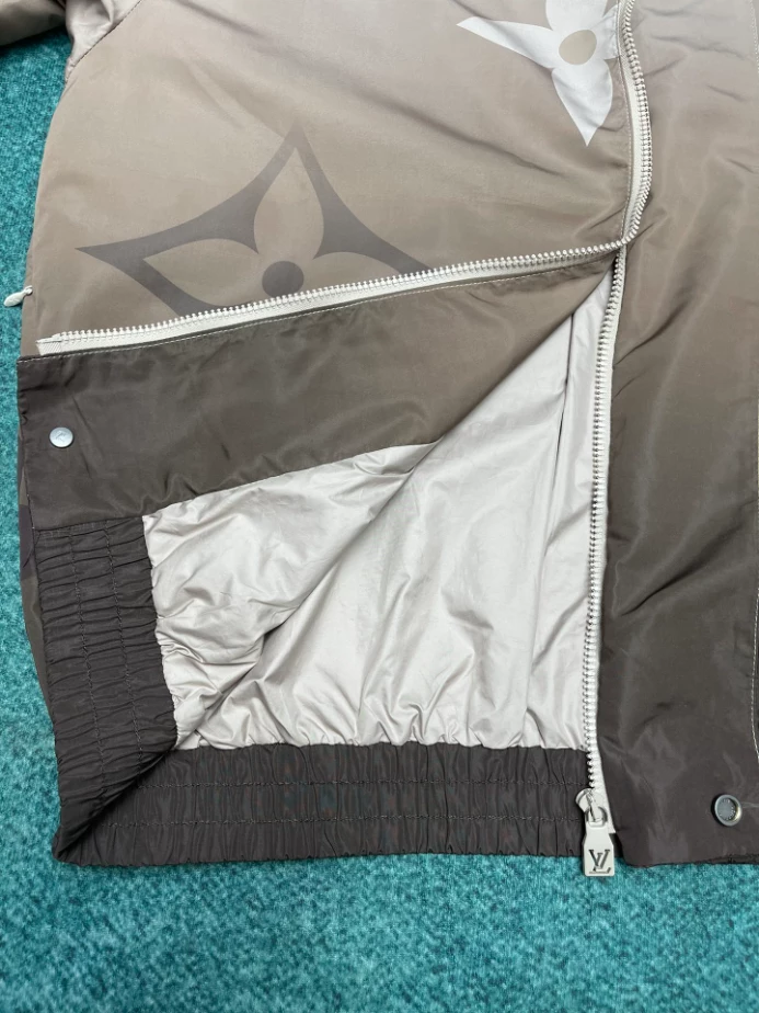 Louis Vuitton Monogram Printed Light Nylon Windbreaker - LK47