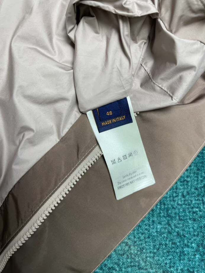 Louis Vuitton Monogram Printed Light Nylon Windbreaker - LK47