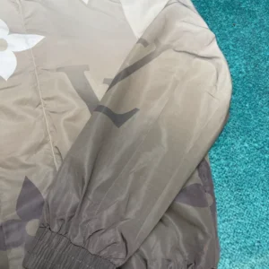 Louis Vuitton Monogram Printed Light Nylon Windbreaker - LK47
