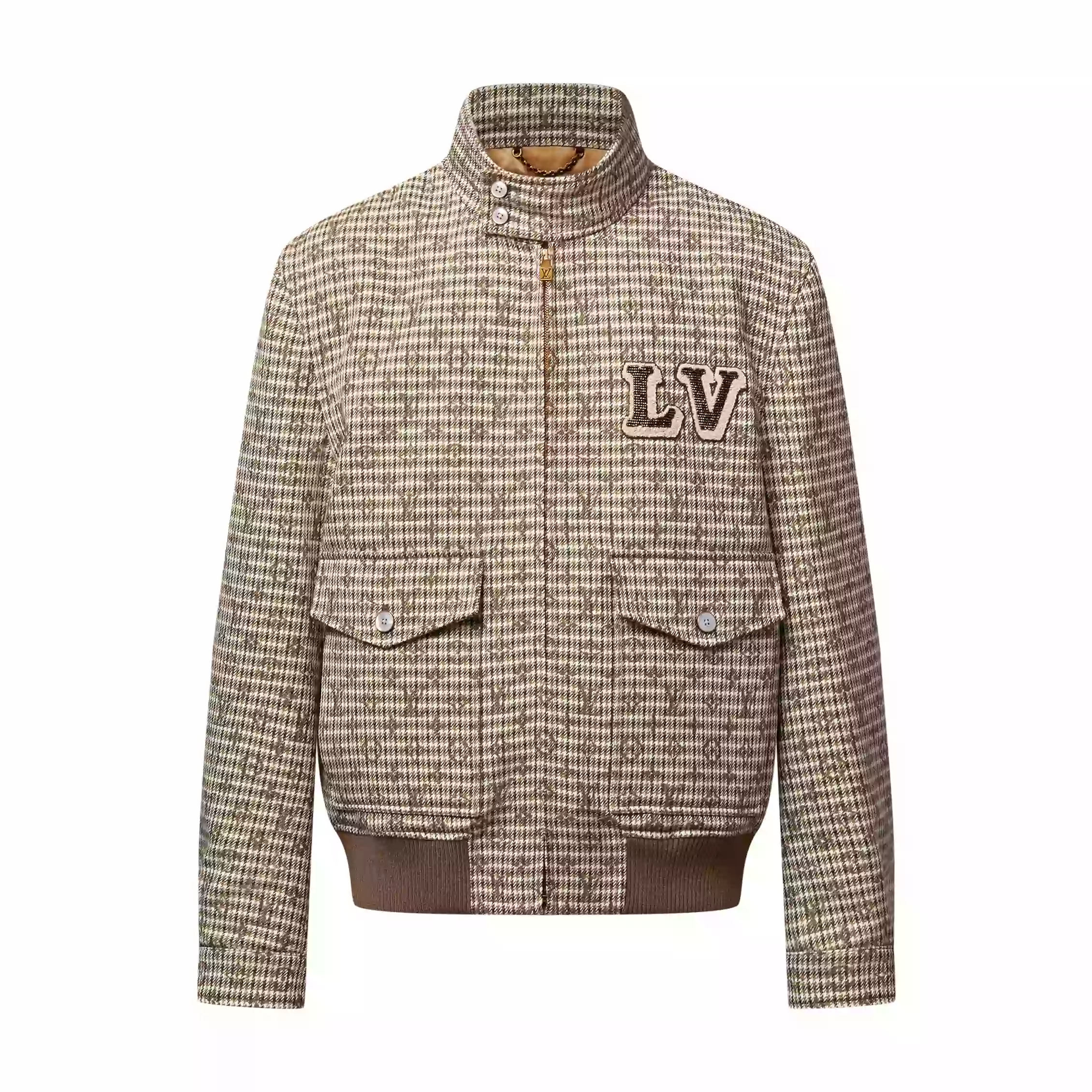 Louis Vuitton Monogram Wool Harrington Blouson - LK48