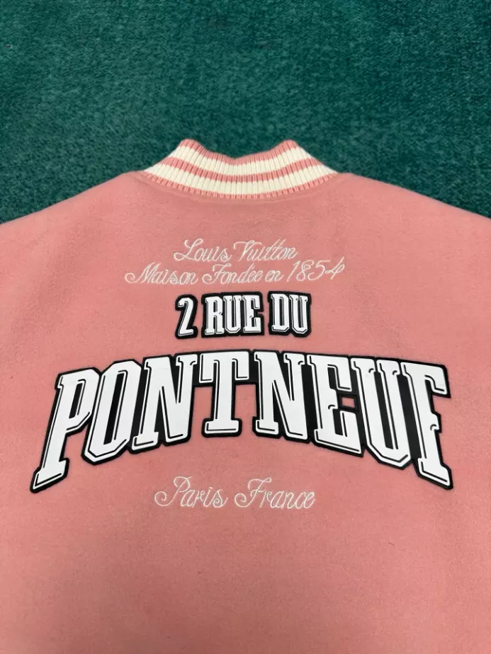 Louis Vuitton Signature Leather Varsity Jacket - LK45