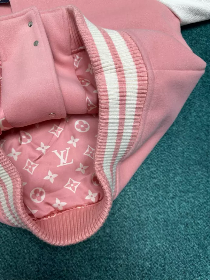 Louis Vuitton Signature Leather Varsity Jacket - LK45