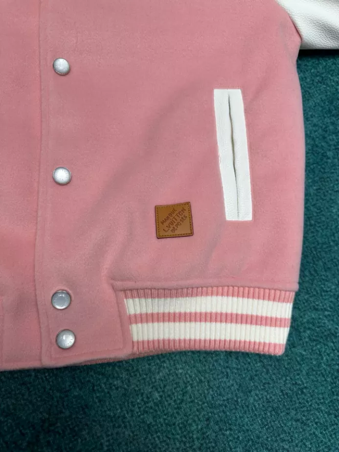 Louis Vuitton Signature Leather Varsity Jacket - LK45