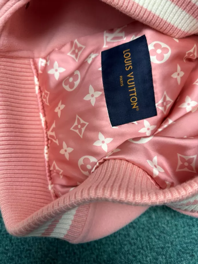 Louis Vuitton Signature Leather Varsity Jacket - LK45