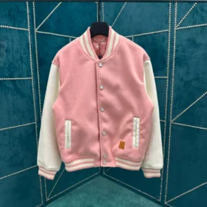 Louis Vuitton Signature Leather Varsity Jacket - LK45