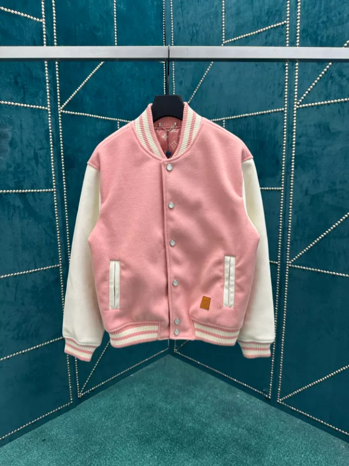 Louis Vuitton Signature Leather Varsity Jacket - LK45