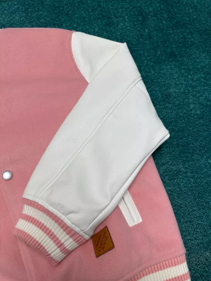 Louis Vuitton Signature Leather Varsity Jacket - LK45