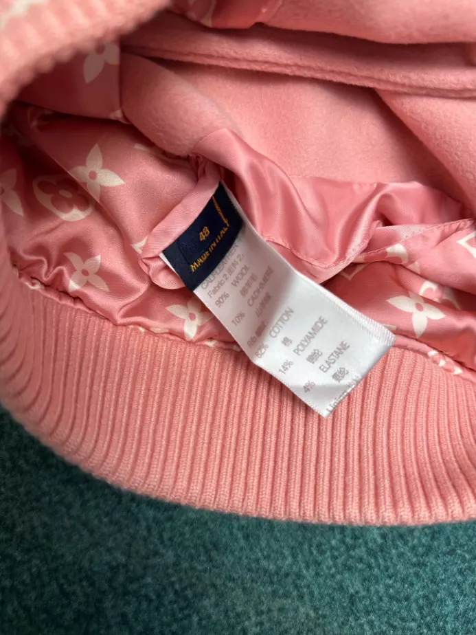 Louis Vuitton Signature Leather Varsity Jacket - LK45