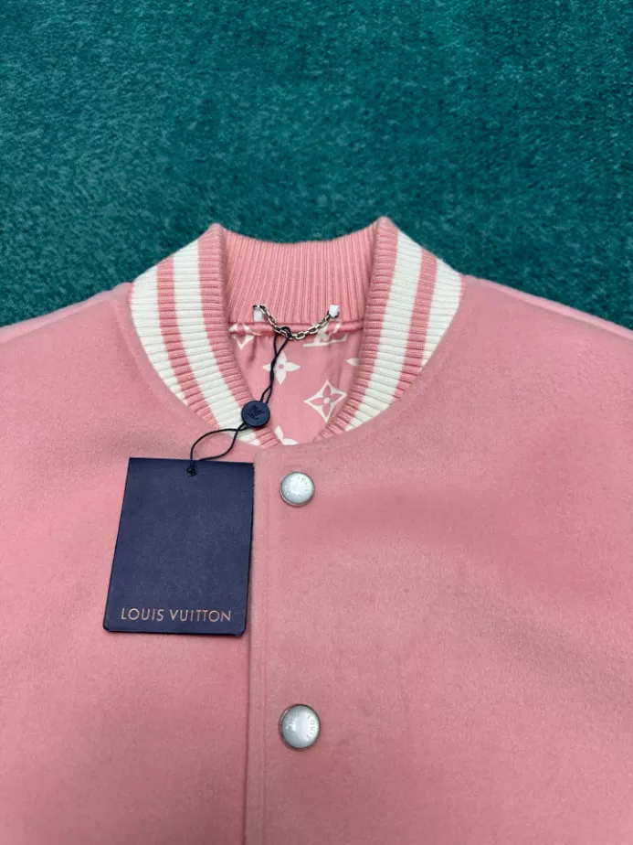 Louis Vuitton Signature Leather Varsity Jacket - LK45