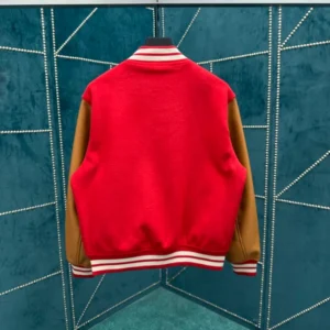 Louis Vuitton Vvn Leather Varsity Jacket - LK51